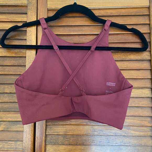 Girlfriend Collective Mulberry Topanga Bra Size S -- I have matching leggings! - Picture 3 of 3